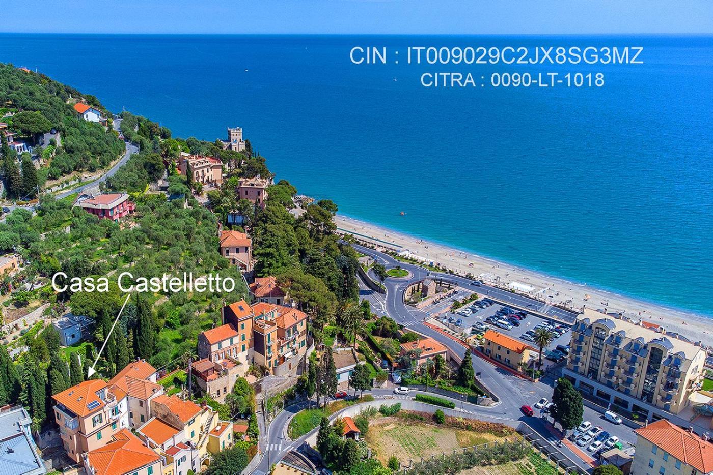 Casa Castelletto Finale Ligure Exterior foto