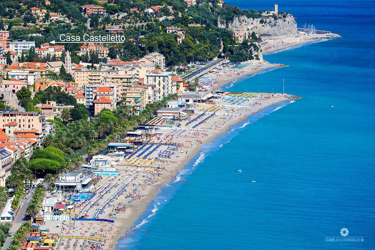 Casa Castelletto Finale Ligure Exterior foto